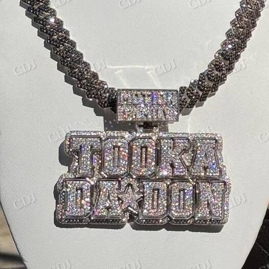 TOOKA DADON Moissanite Diamond Pendant hip hop jewelry customdiamjewel   