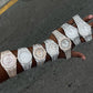 41MM Fully Iced Out Stainless Steel Hip Hop Luxury Watches  customdiamjewel   