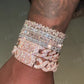 Miami Cuban Bracelet Hip Hop Jewelry For Men's  CustomDiamJewel   