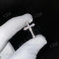 Sterling Silver VVS Cross Pendants For Women hip hop jewelry customdiamjewel   