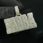 Fully Iced Out Moissanite "BARBA" Pendant hip hop jewelry CustomDiamJewel   