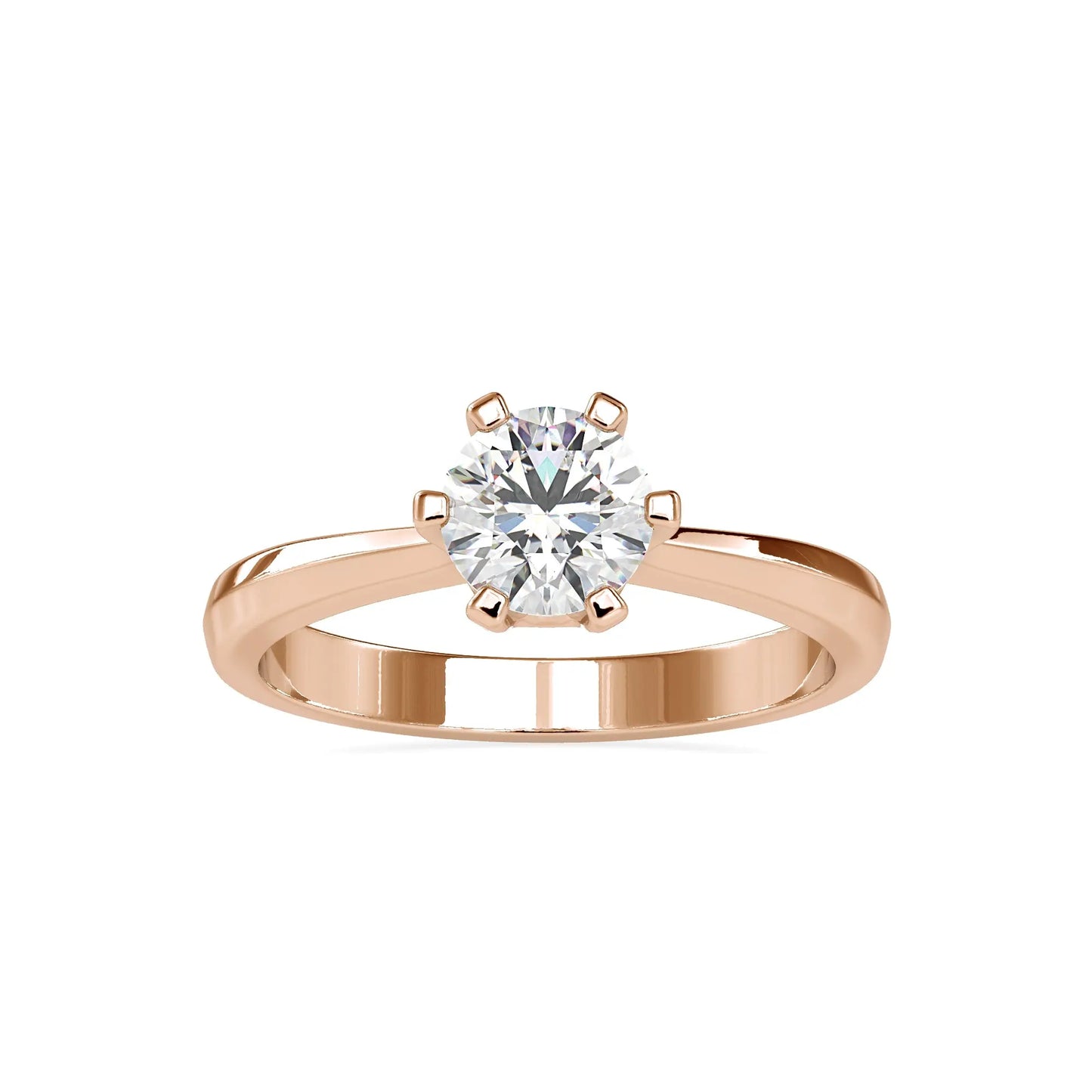 1.23CT Harper Ring  customdiamjewel 10KT Rose Gold VVS-EF