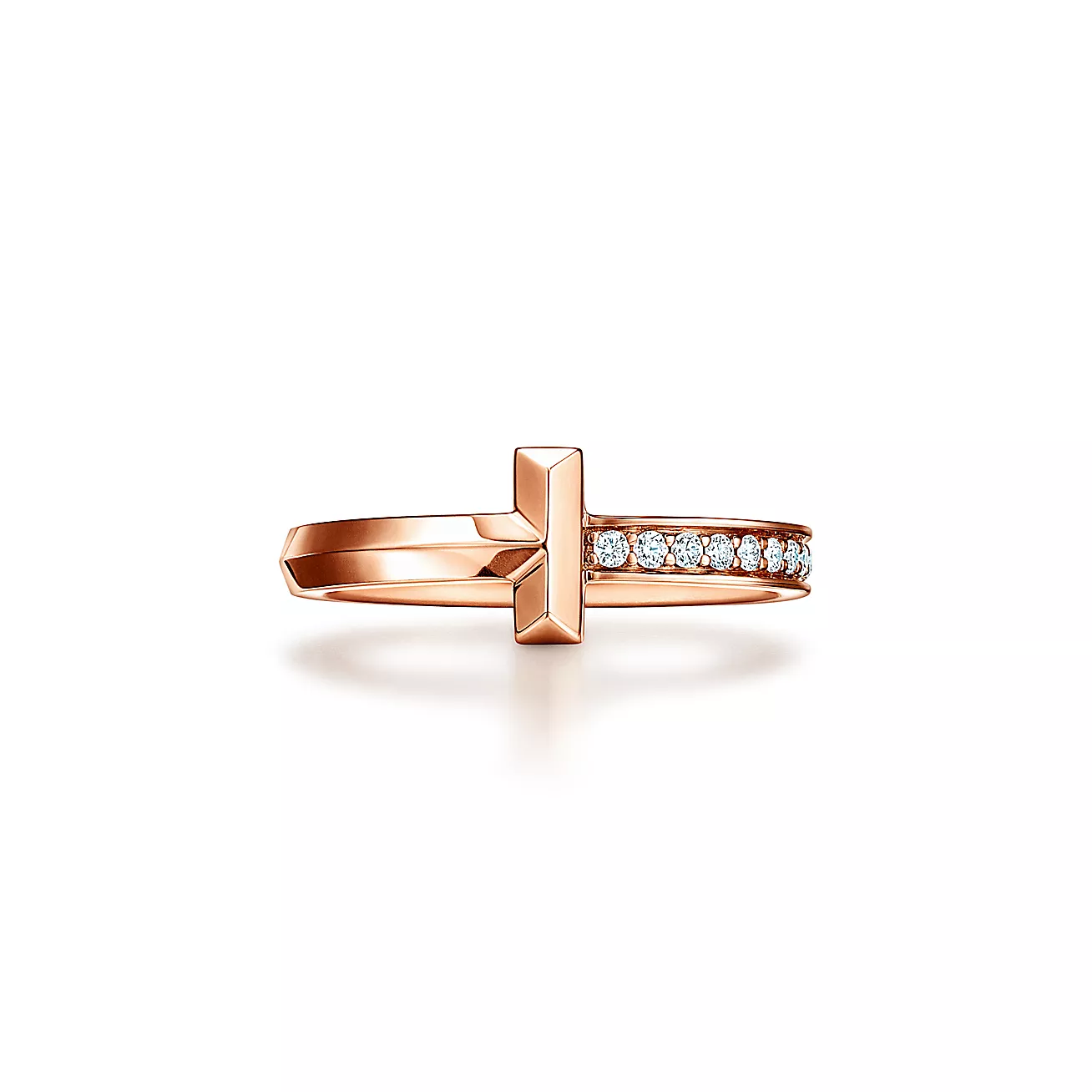 0.08 CTW Round Cut Natural Diamond Wedding Rings  customdiamjewel 10KT Rose Gold VVS-EF