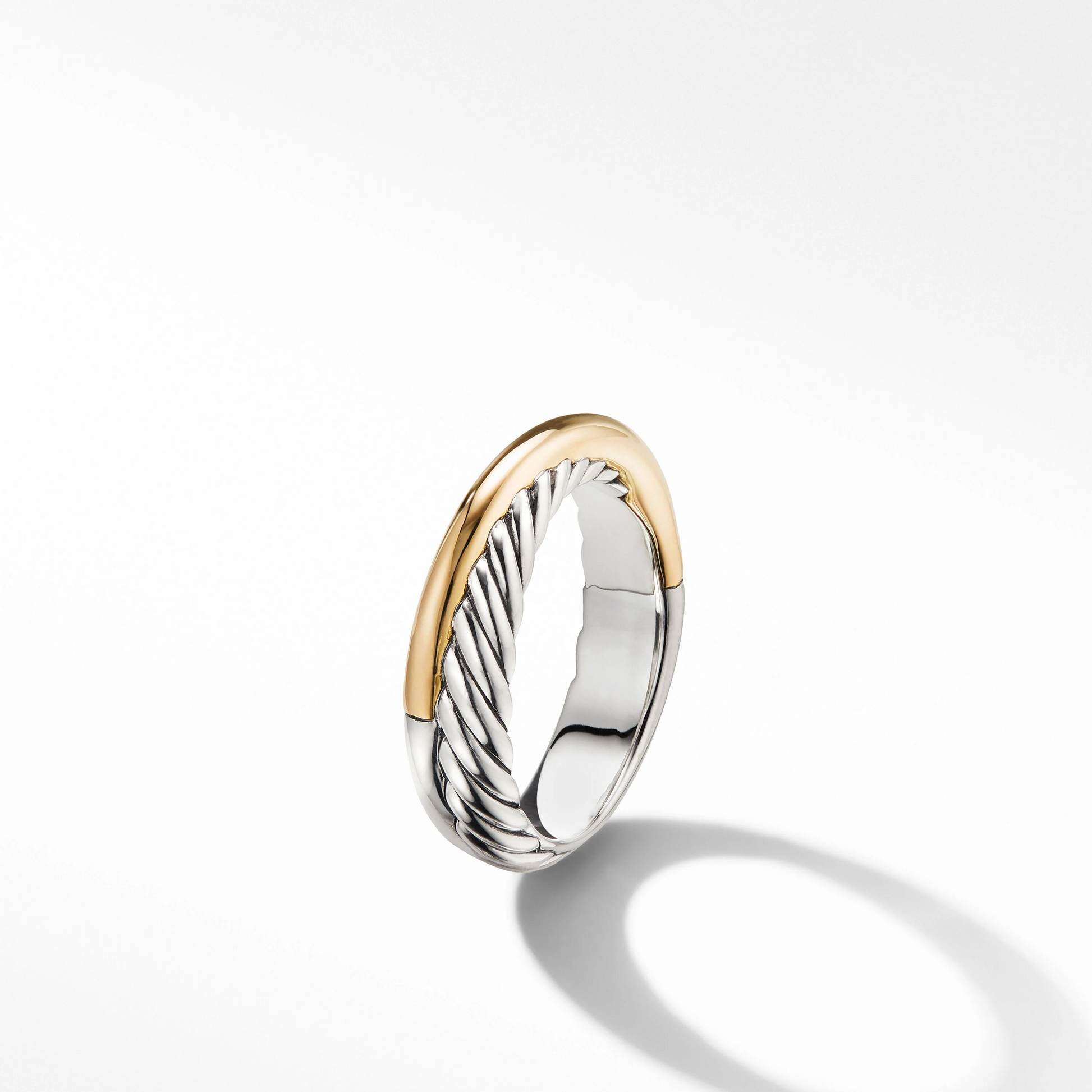 0.14 CTW Two Tone Classical Wedding Band  customdiamjewel   