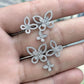 Butterfly Ear Clips Butterfly Shape Moissanite Earrings For Girl  customdiamjewel   