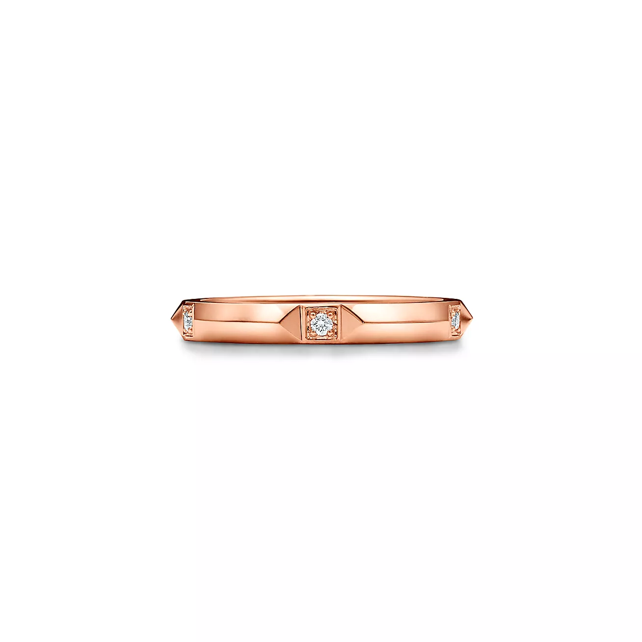 0.05 CTW High Quality Natural Diamond Wedding Band  customdiamjewel 10KT Rose Gold VVS-EF