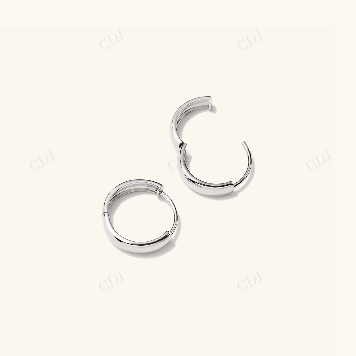 Bold Small Hoops Earrings  customdiamjewel   