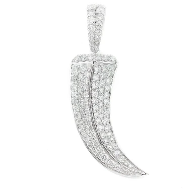 1.50CTW Roman Claw Diamond Pendant  customdiamjewel   