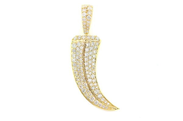 1.50CTW Roman Claw Diamond Pendant  customdiamjewel   