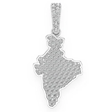 0.33CTW India Hip Hop Pendant  customdiamjewel   