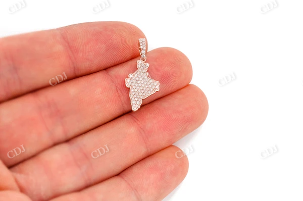 0.33CTW India Hip Hop Pendant  customdiamjewel   