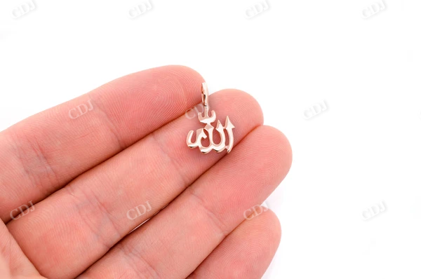 Allah Solid Gold Pendant  customdiamjewel   