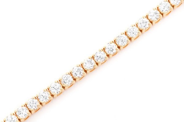 Beautiful Prong Set Tennis Diamond Bracelet  customdiamjewel   