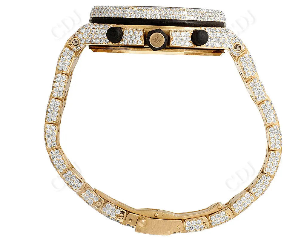 Fully Ice Out Luxury Diamond Watch (36.0 CTW)  customdiamjewel   