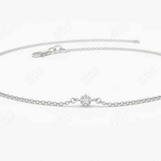 0.05Ct Prong Setting Lab Diamond Bracelet for Women  customdiamjewel   