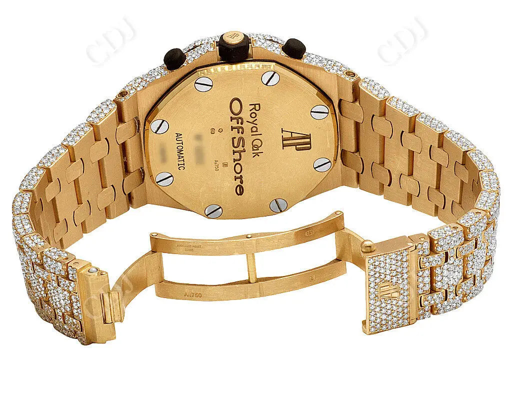 Fully Ice Out Luxury Diamond Watch (36.0 CTW)  customdiamjewel   