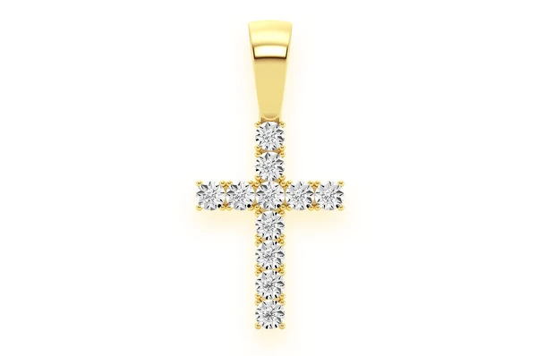 Dainty Miracle Cross Pendant  customdiamjewel   