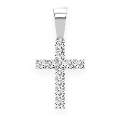 Dainty Miracle Cross Pendant  customdiamjewel   