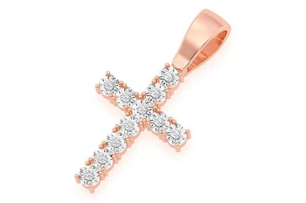 Dainty Miracle Cross Pendant  customdiamjewel   