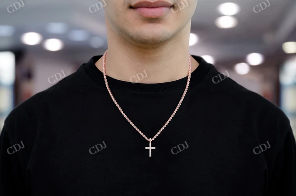 0.50CTW Cross Diamond Pendant  customdiamjewel   