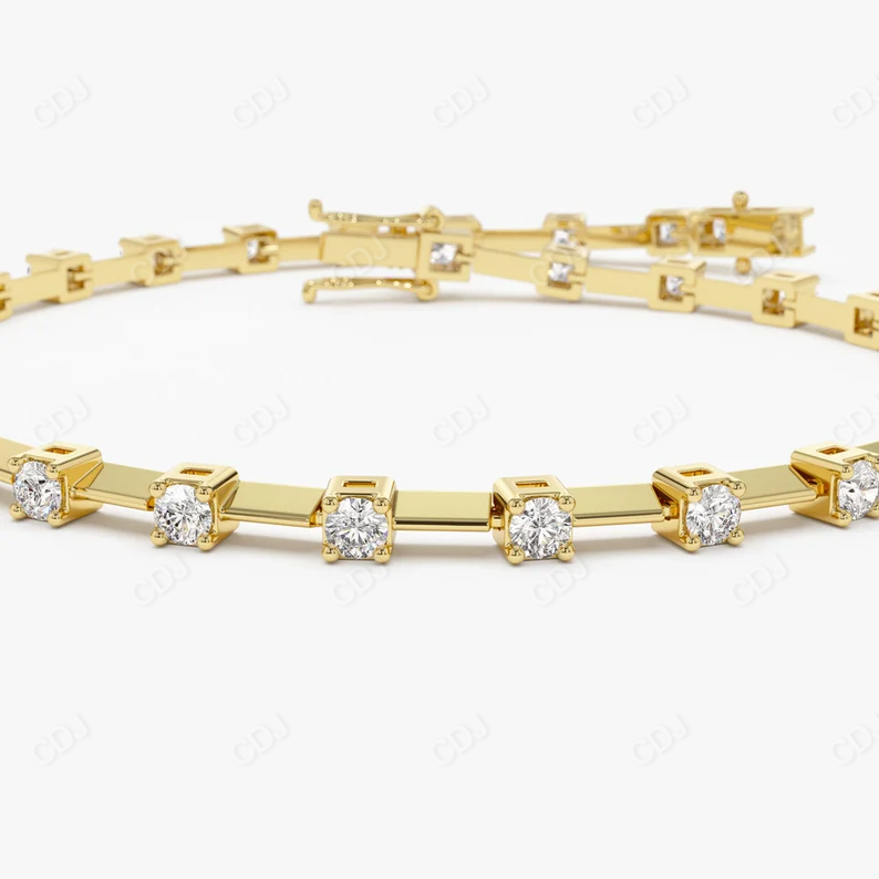 Lab Grown Diamond Infinity Bracelet  customdiamjewel   