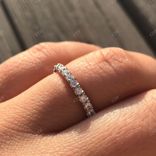 1.00CTW Round Cut Lab Grown Diamond Wedding Band  customdiamjewel   