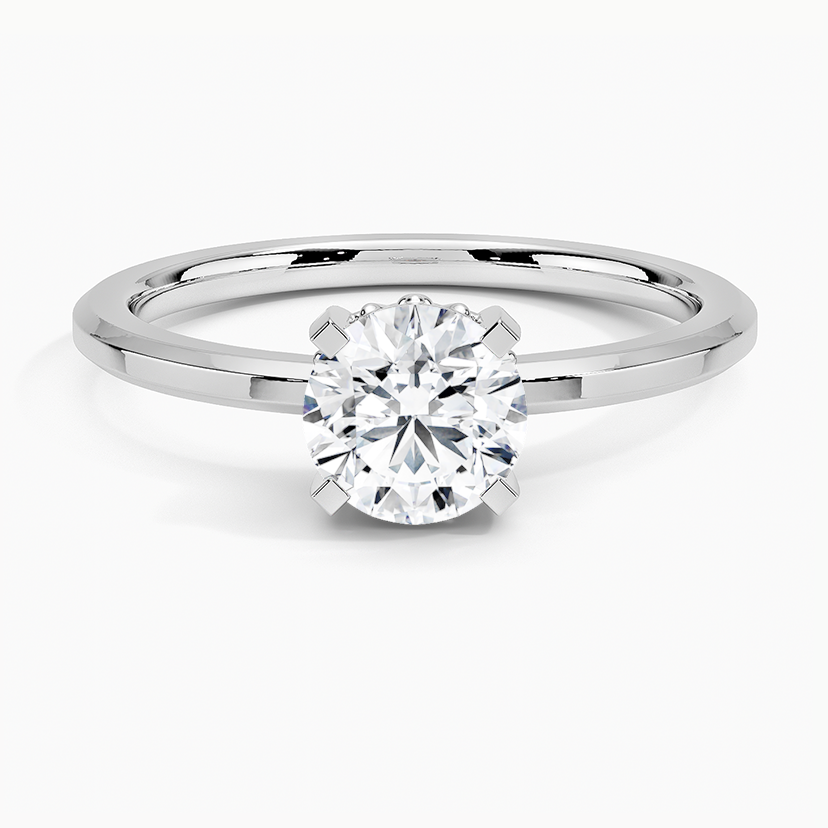 1CT Lab Grown Diamond Vintage Engagement Ring  customdiamjewel   