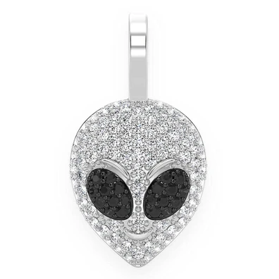 0.50CTW Alien Diamond Pendant  customdiamjewel   