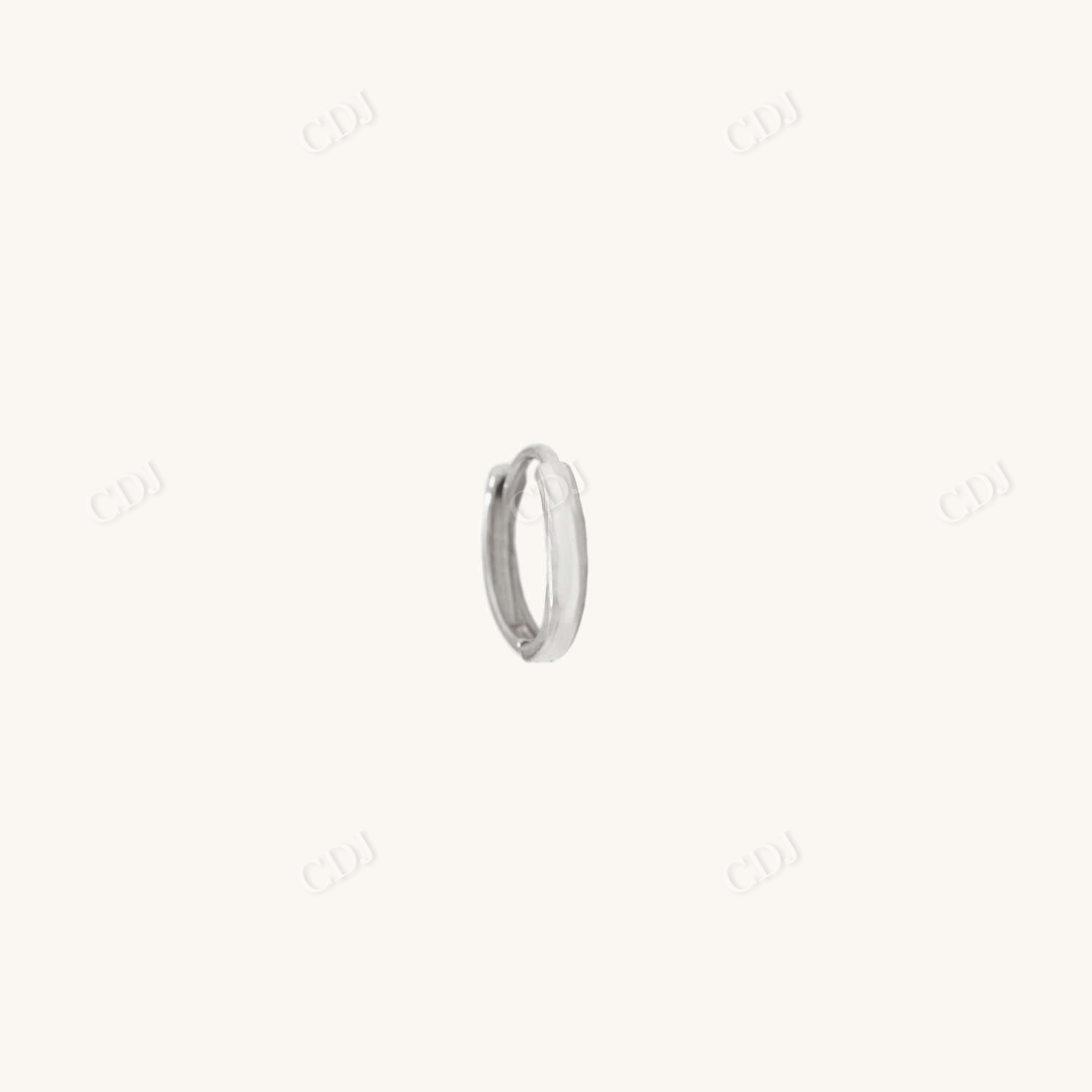 Single Tiniest Mini Hoops For Men  customdiamjewel 10 KT Solid Gold White Gold 