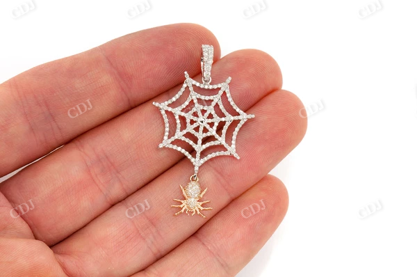 1.00CTW Spider Diamond Pendant  customdiamjewel   