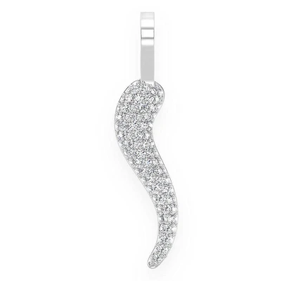 0.30CTW Italian Diamond Pendant  customdiamjewel   