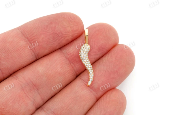 0.30CTW Italian Diamond Pendant  customdiamjewel   