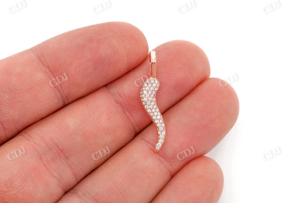 0.30CTW Italian Diamond Pendant  customdiamjewel   