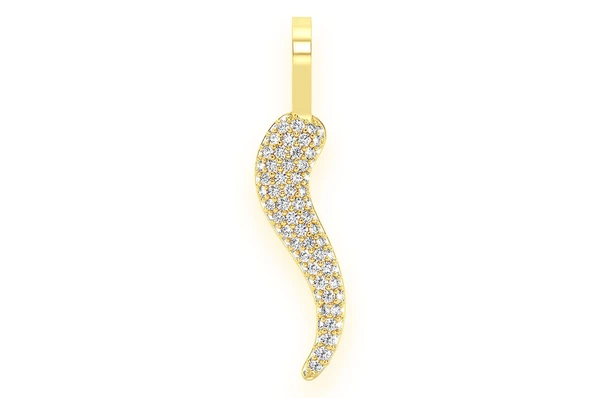 0.30CTW Italian Diamond Pendant  customdiamjewel   