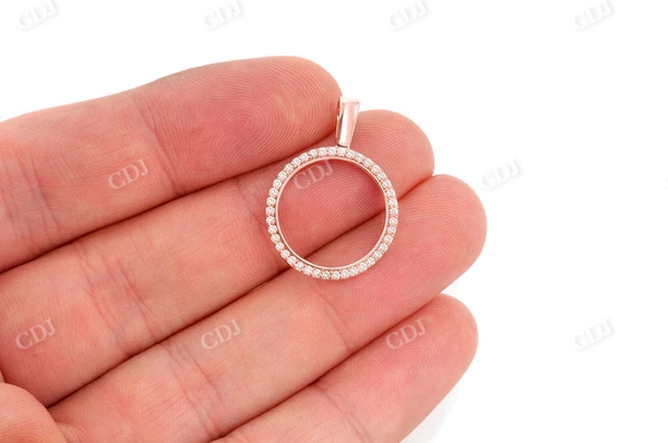 0.33CTW Small Picture Diamond Pendant  customdiamjewel   