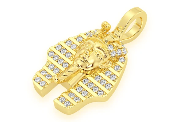 0.20CTW Pharaoh Diamond Pendant  customdiamjewel   