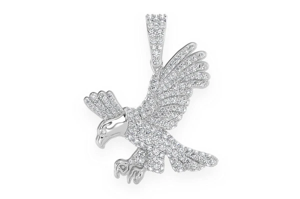 1.00CTW Eagle Diamond Pendant  customdiamjewel   