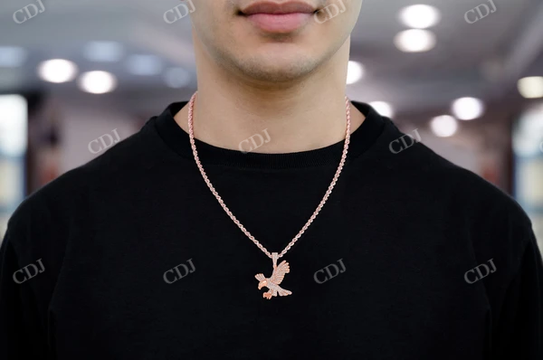 1.00CTW Eagle Diamond Pendant  customdiamjewel   