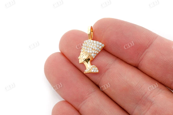 0.25CTW Egyptian Queen Diamond Pendant  customdiamjewel   