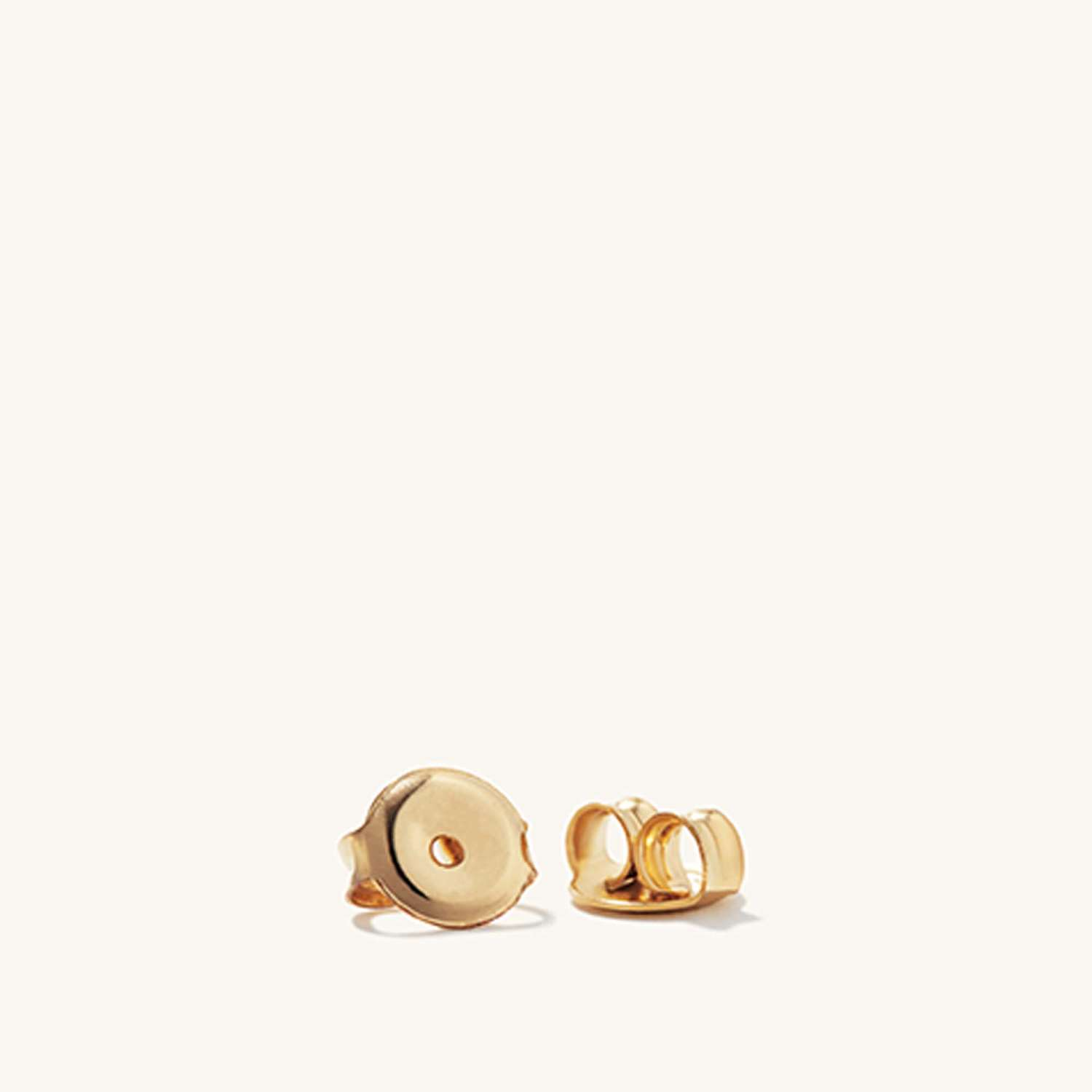 Antique Charlotte Bold Dome Shape 14K Gold Stud Earrings  customdiamjewel   