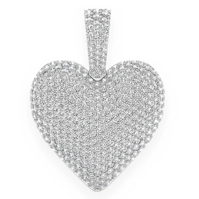 1.25CTW Heart Diamond Pendant  customdiamjewel   