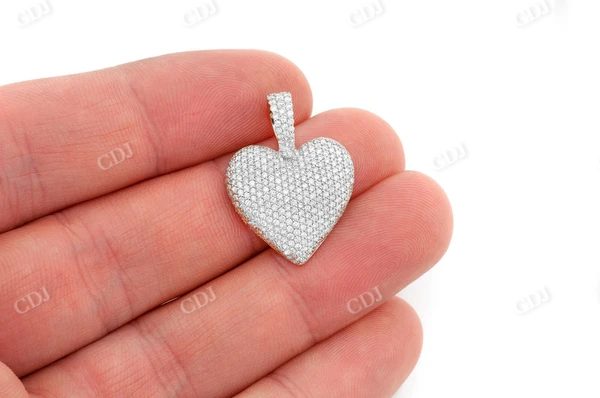 1.25CTW Heart Diamond Pendant  customdiamjewel   