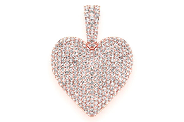 1.25CTW Heart Diamond Pendant  customdiamjewel   