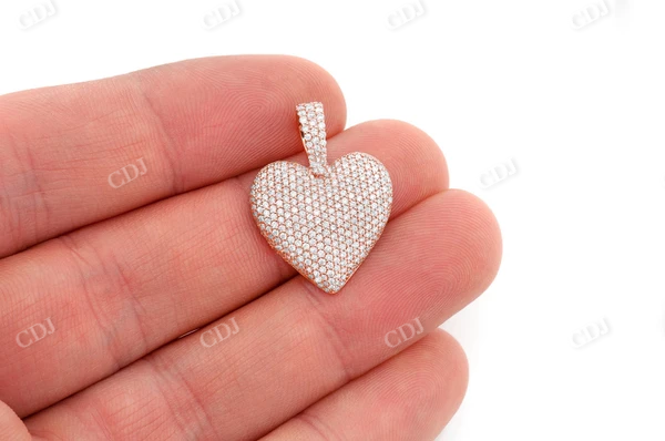 1.25CTW Heart Diamond Pendant  customdiamjewel   