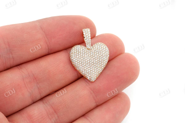 1.25CTW Heart Diamond Pendant  customdiamjewel   