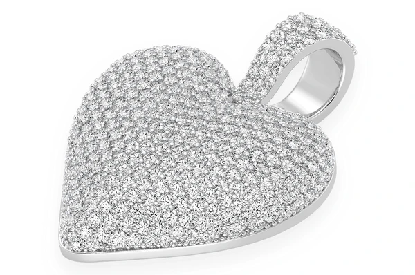 1.25CTW Heart Diamond Pendant  customdiamjewel   