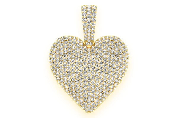 1.25CTW Heart Diamond Pendant  customdiamjewel   