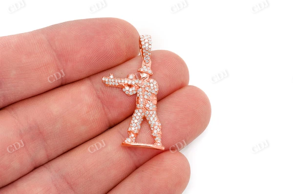 1.00CTW Soldier Diamond Pendant  customdiamjewel   