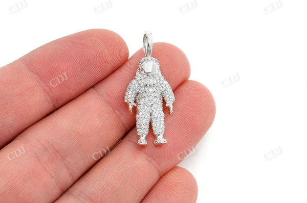 1.00CTW Space Astronaut Diamond Pendant  customdiamjewel   