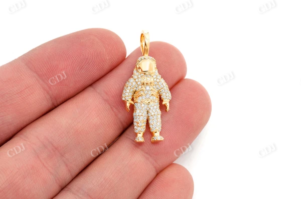 1.00CTW Space Astronaut Diamond Pendant  customdiamjewel   